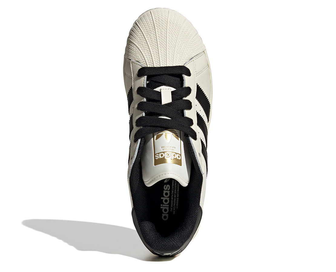 Adidas Superstar XLG Cream White / Core Black / Gum BJ/PR - ID5698-87