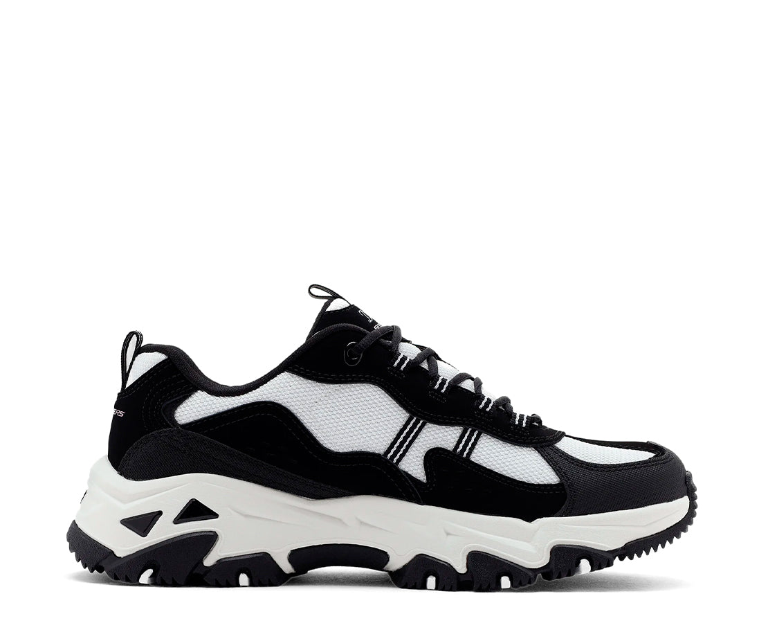 Skechers D'Lites Hiker  PR/BR - 180128-BKW-249