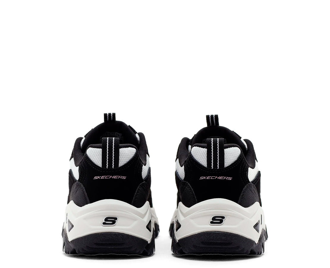 Skechers D'Lites Hiker  PR/BR - 180128-BKW-249