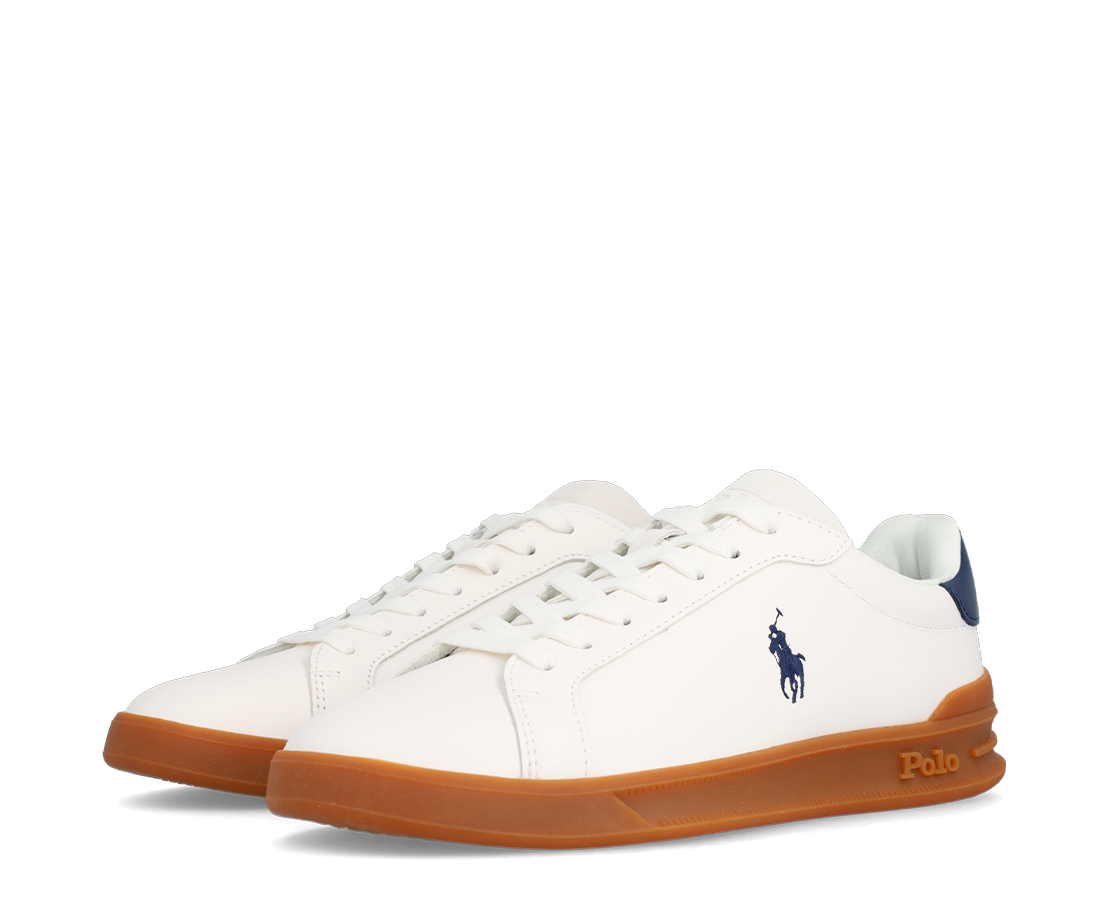 Ralph Lauren Heritage Court II White Blue Brown BJ/MAR - 809940312001-951