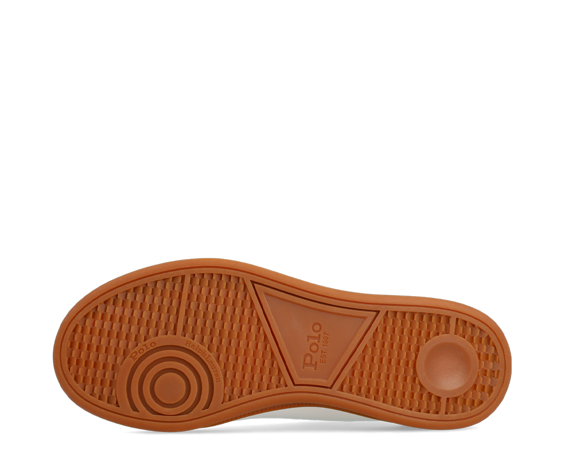 Ralph Lauren Heritage Court II White Blue Brown BJ/MAR - 809940312001-951