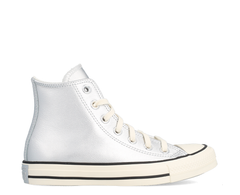 Converse Chuck Taylor All Star Metallic Leather PRATA - A11984C-439