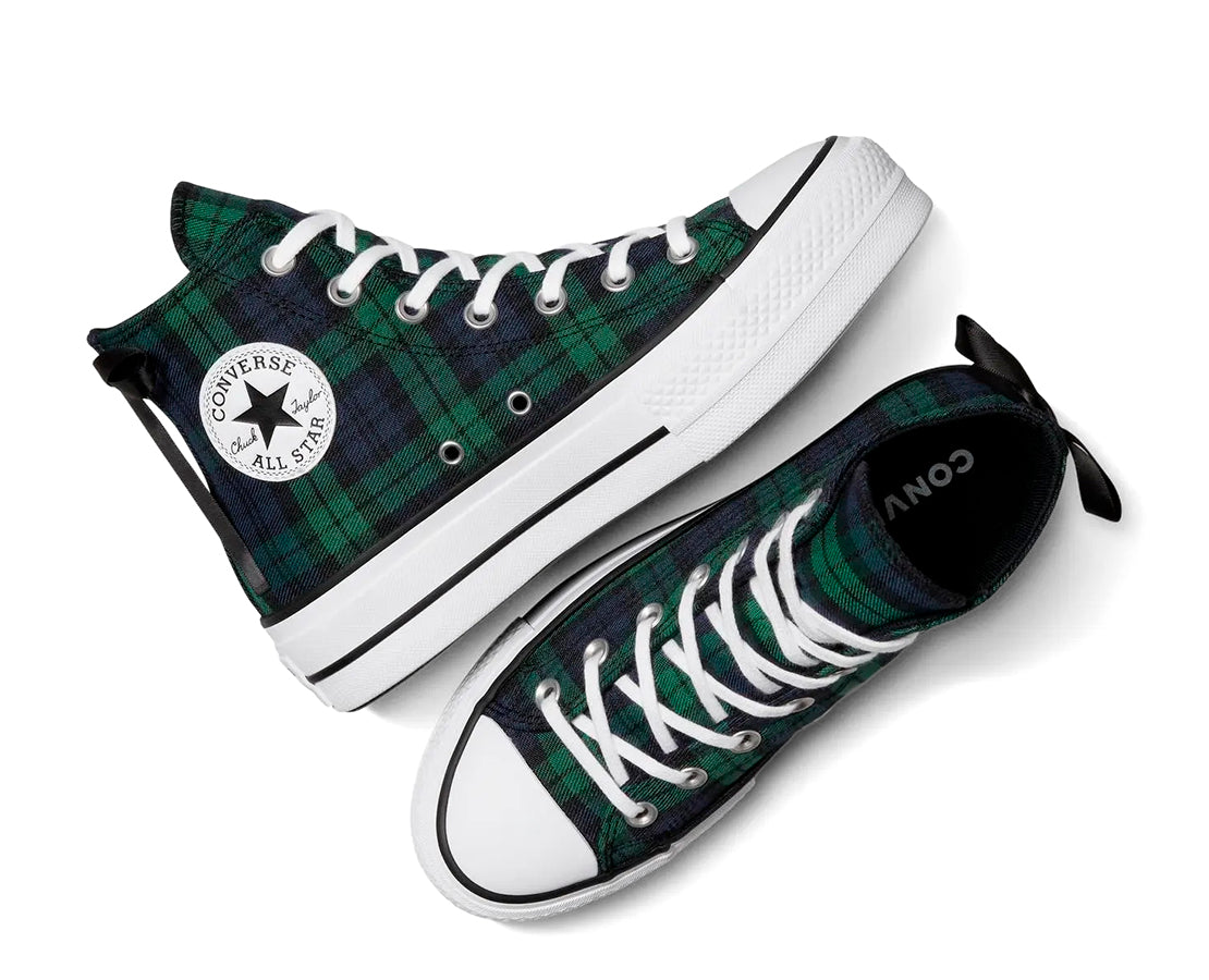 Converse Chuck Taylor All Star Lift Platform Plaid Hi MAR/VD - A13879C-230