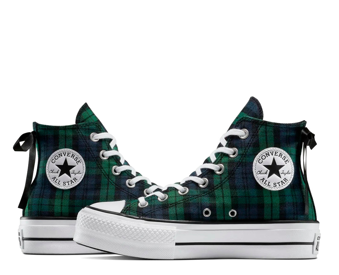 Converse Chuck Taylor All Star Lift Platform Plaid Hi MAR/VD - A13879C-230