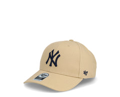 47 Cap Curvevisor New York Yankees KHAKI/PR - B-MVP17WBV-KHA-1066