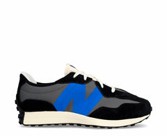 New Balance 327 Black & Blue PR/AZ - GS327VB-245