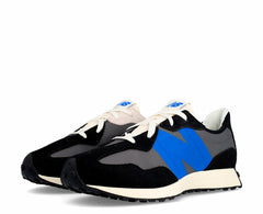 New Balance 327 Black & Blue PR/AZ - GS327VB-245