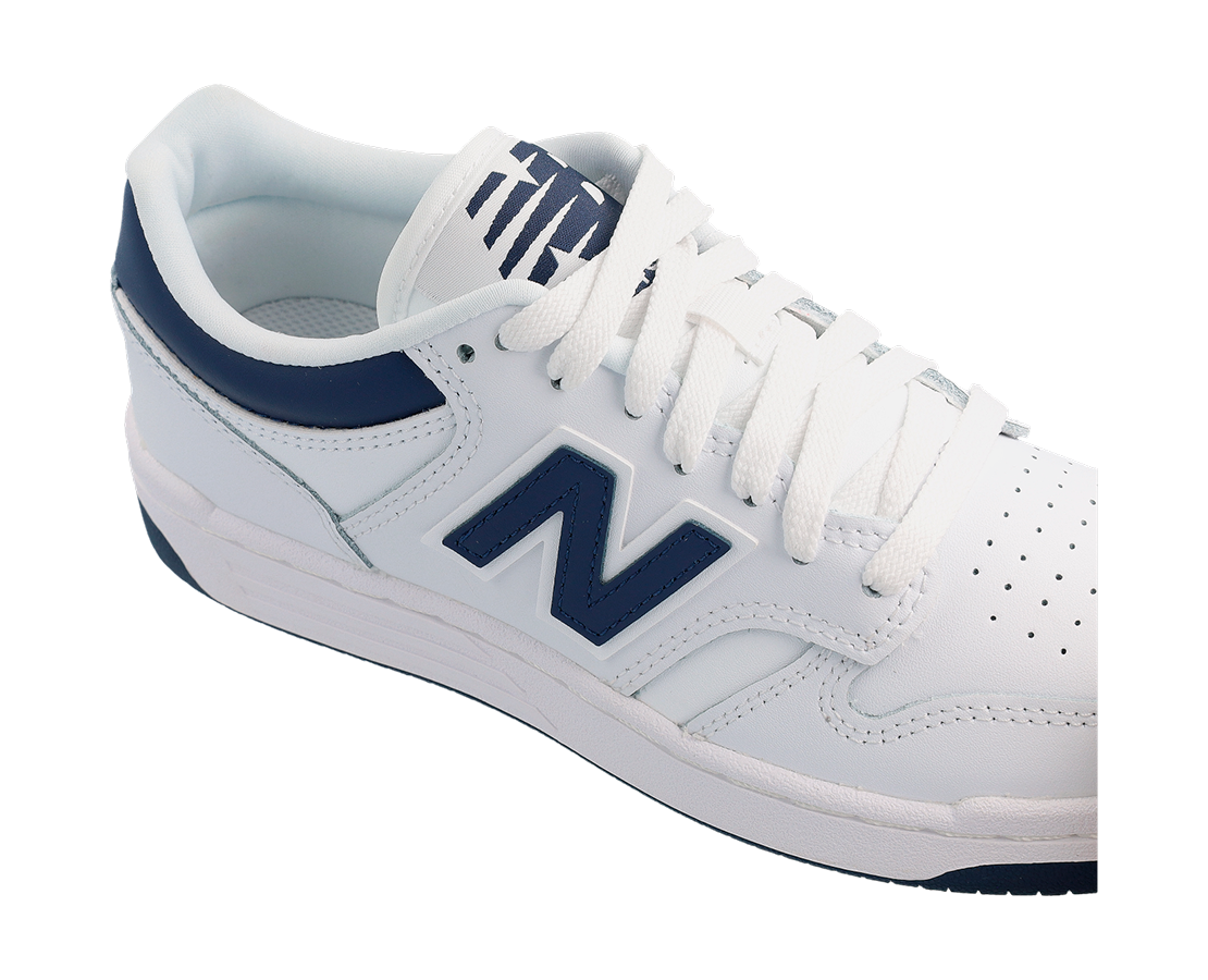 New Balance 480 Navy White BR/MAR - GSB480WN-115