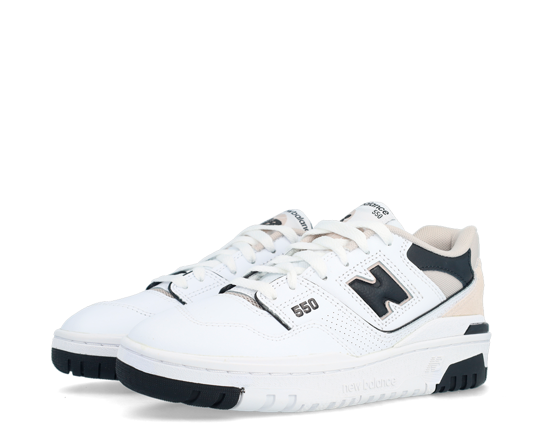 New Balance 550 White Black BR/PR - GSB550EI-117