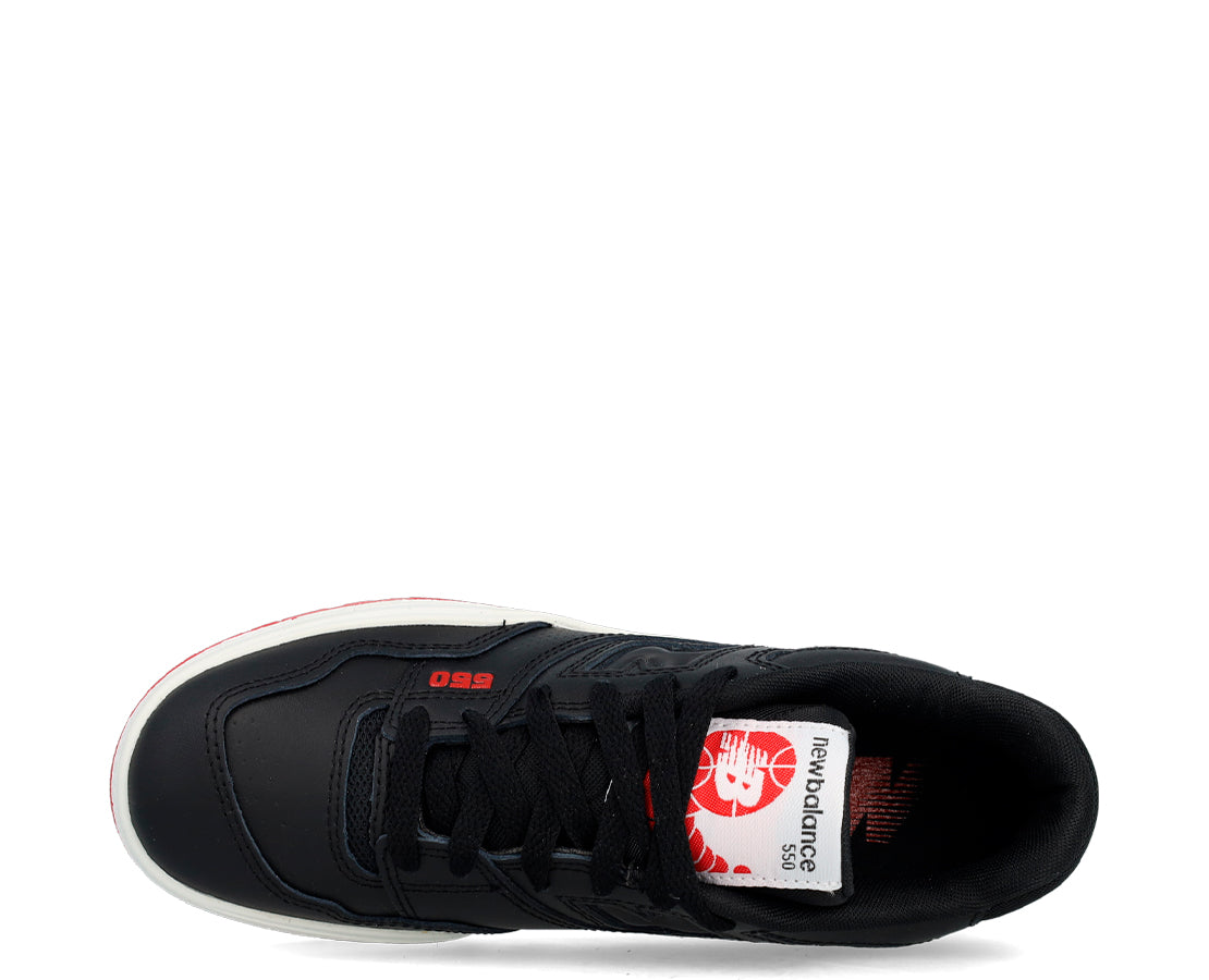 New Balance 550 Black Red PR/VM - GSB550KB-270