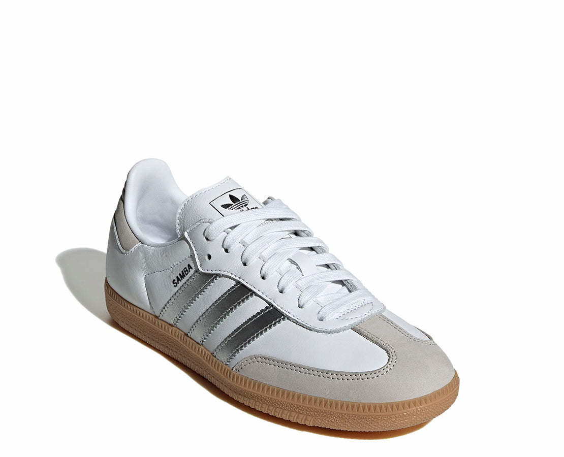 Adidas Samba OG Silver Grey One BR/PRATA - JI2725-121