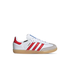 Adidas Samba OG EL White Collegiate Red BR/VM - JI4465-128