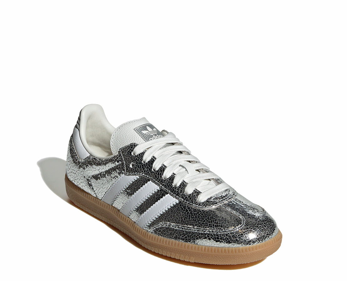 Adidas Samba OG Silver Metallic PRAT/BR - JR0035-480
