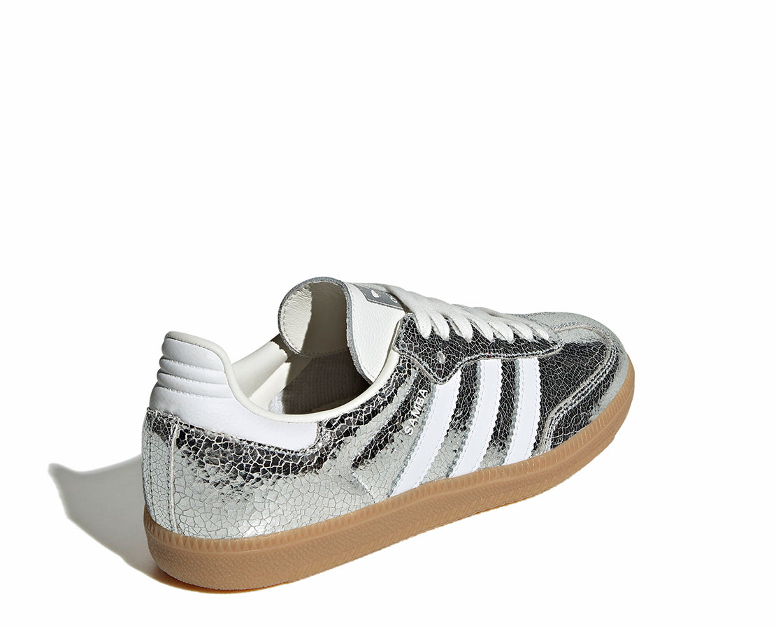 Adidas Samba OG Silver Metallic PRAT/BR - JR0035-480