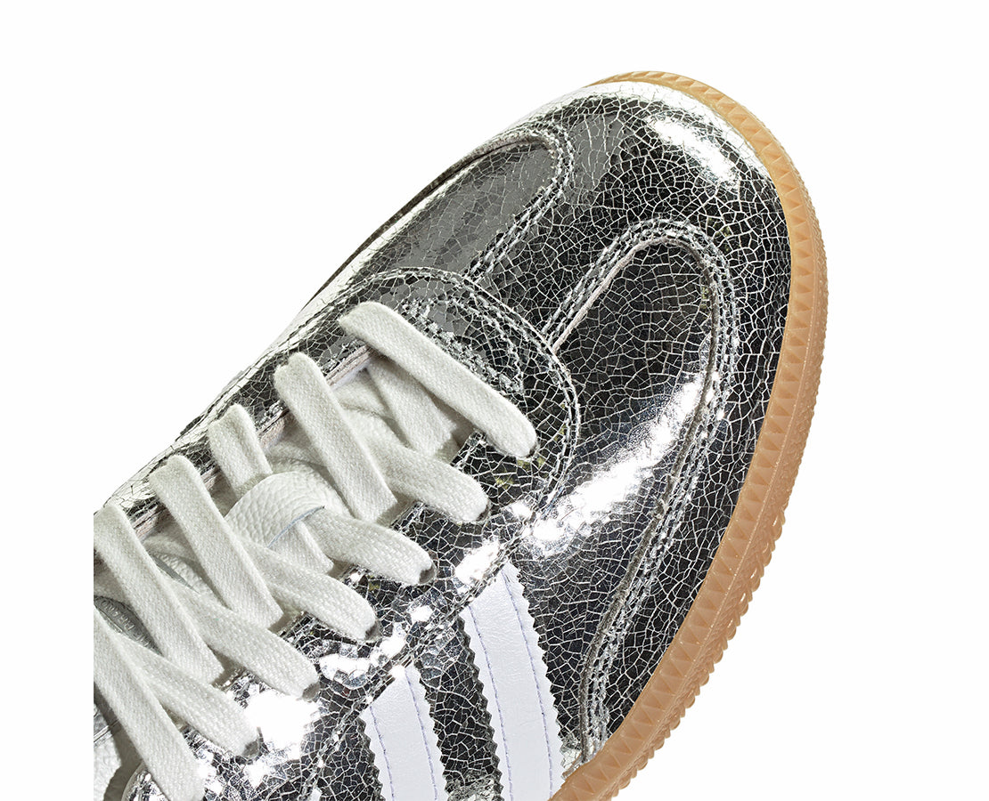 Adidas Samba OG Silver Metallic PRAT/BR - JR0035-480
