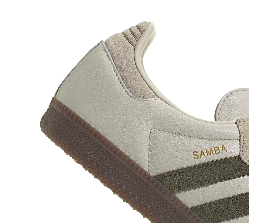 Adidas Samba OG Dark Aluminum Khaki BJ/VD - JR0893-88