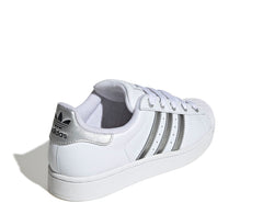 Adidas Superstar II White Matte Silver BR/PRATA - JR4233-121
