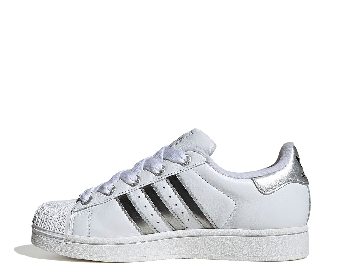 Adidas Superstar II White Matte Silver BR/PRATA - JR4233-121