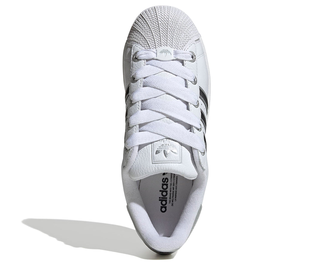 Adidas Superstar II White Matte Silver BR/PRATA - JR4233-121