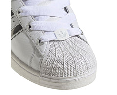 Adidas Superstar II White Matte Silver BR/PRATA - JR4233-121