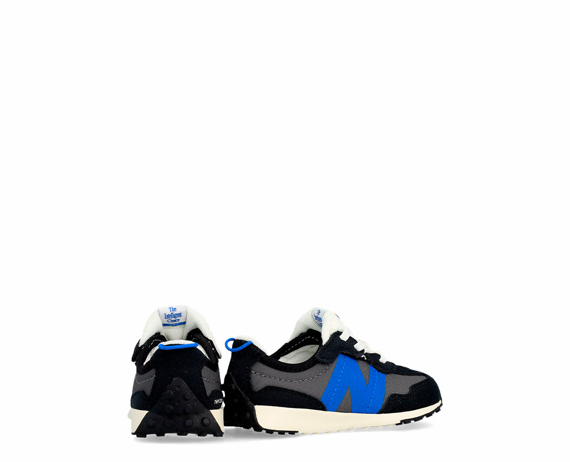New Balance 327 Black & Blue PR/AZ - NW327VB-245