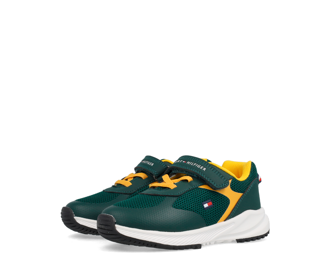 Tommy Hilfiger Low Cut Lace-Up Velcro VD/LAR - T1B9-33666-1756B060-315