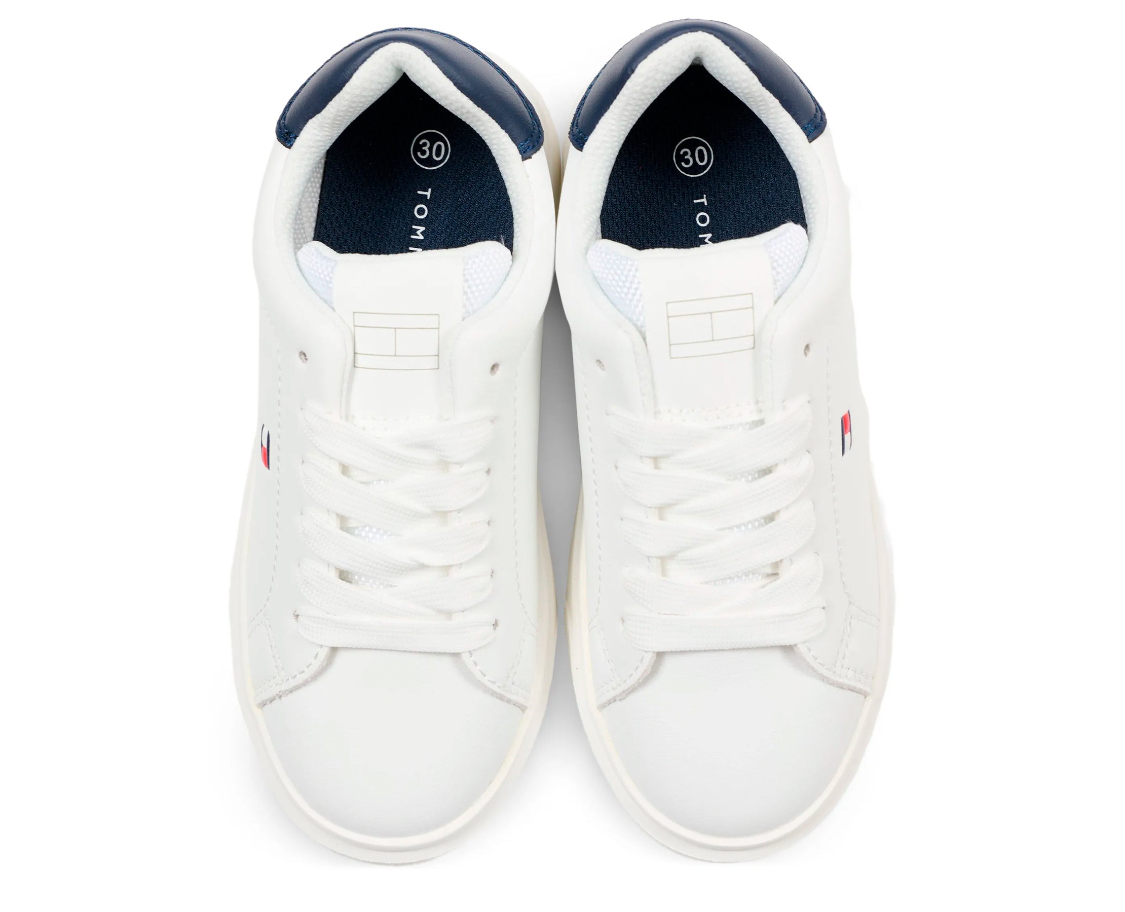 Tommy Hilfiger Low Cut Lace-Up Sneakers BR/AZ - T3X9-34350-1355X336-93