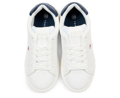 Tommy Hilfiger Low Cut Lace-Up Sneakers BR/AZ - T3X9-34350-1355X336-93