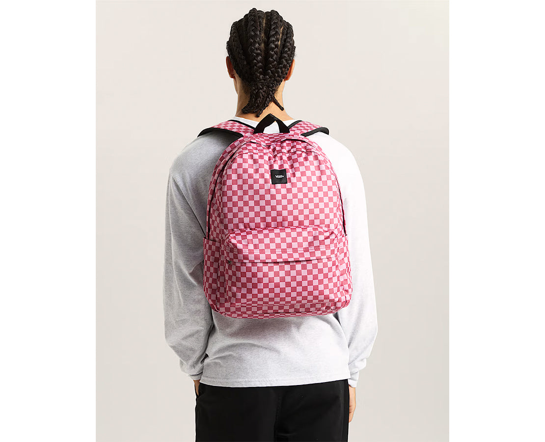 Vans Old Skool Check Backpack ROSA - VN000H4XZRY-276