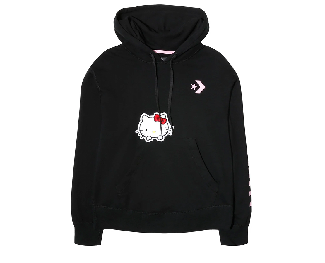 CONVERSE X HELLO KITTY PULLOVER HOODIE PR/VM - 10008208-001-270