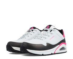 Skechers Uno - Back Lit BR/PR/RS - 155593-WNPK-119