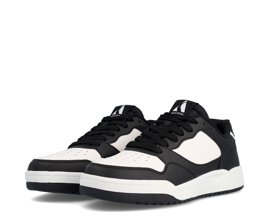 Skechers Koopa Volley Low Varsity PR/BR - 183240-BKW-249