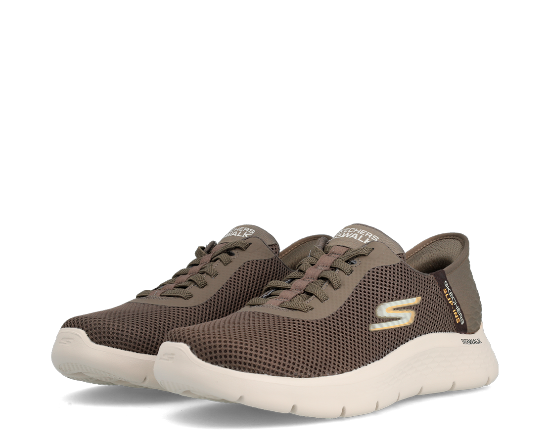 GO WALK FLEX - HANDS UP M SKECHERS CAST/VD - 216496-BRN-152