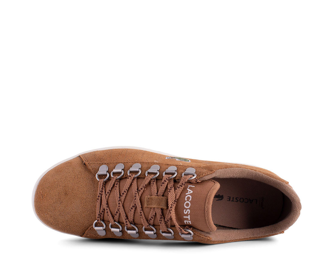 Lacoste Carnaby Evo Suede CAMEL/BR - 38SMA0011-BW7-1041