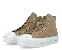 Converse Chuck Taylor All Star Lift Platform Suede KHAKI/BJ - A03250C-1156