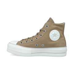 Converse Chuck Taylor All Star Lift Platform Suede KHAKI/BJ - A03250C-1156