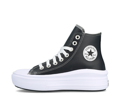 Converse Chuck Taylor All Star Move Platform Foundational Leather Black White PR/BR - A04294C-249