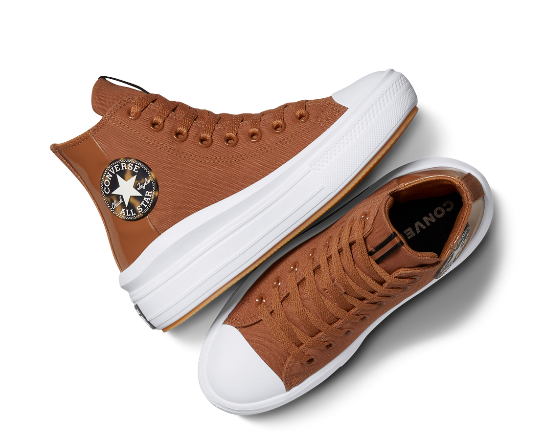 Converse Chuck Taylor All Star Move Platform Tortoise CAST/BR - A04673C-141