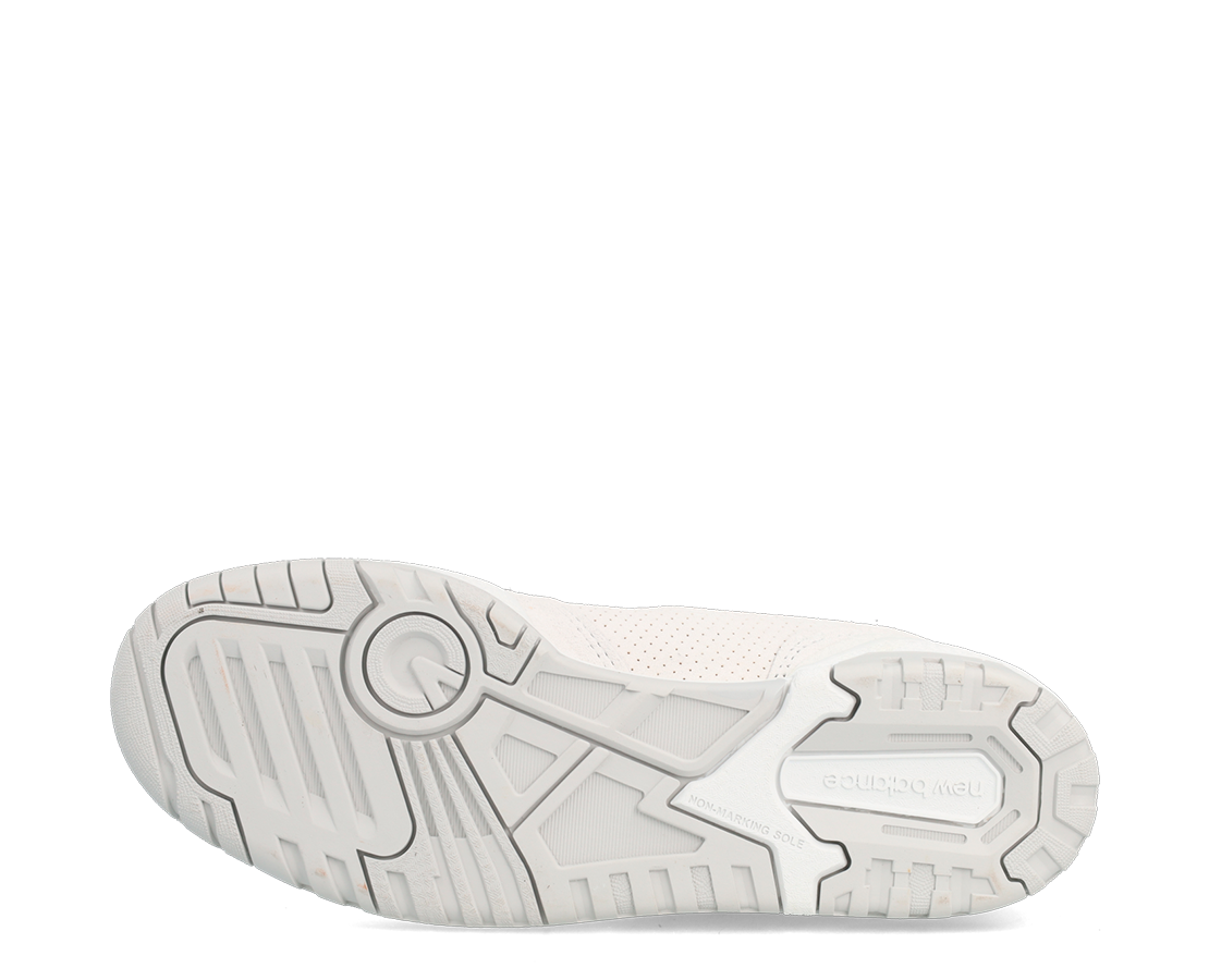 New Balance 550 White Perforated Leather Black CZ/PR - BB550PRB-178