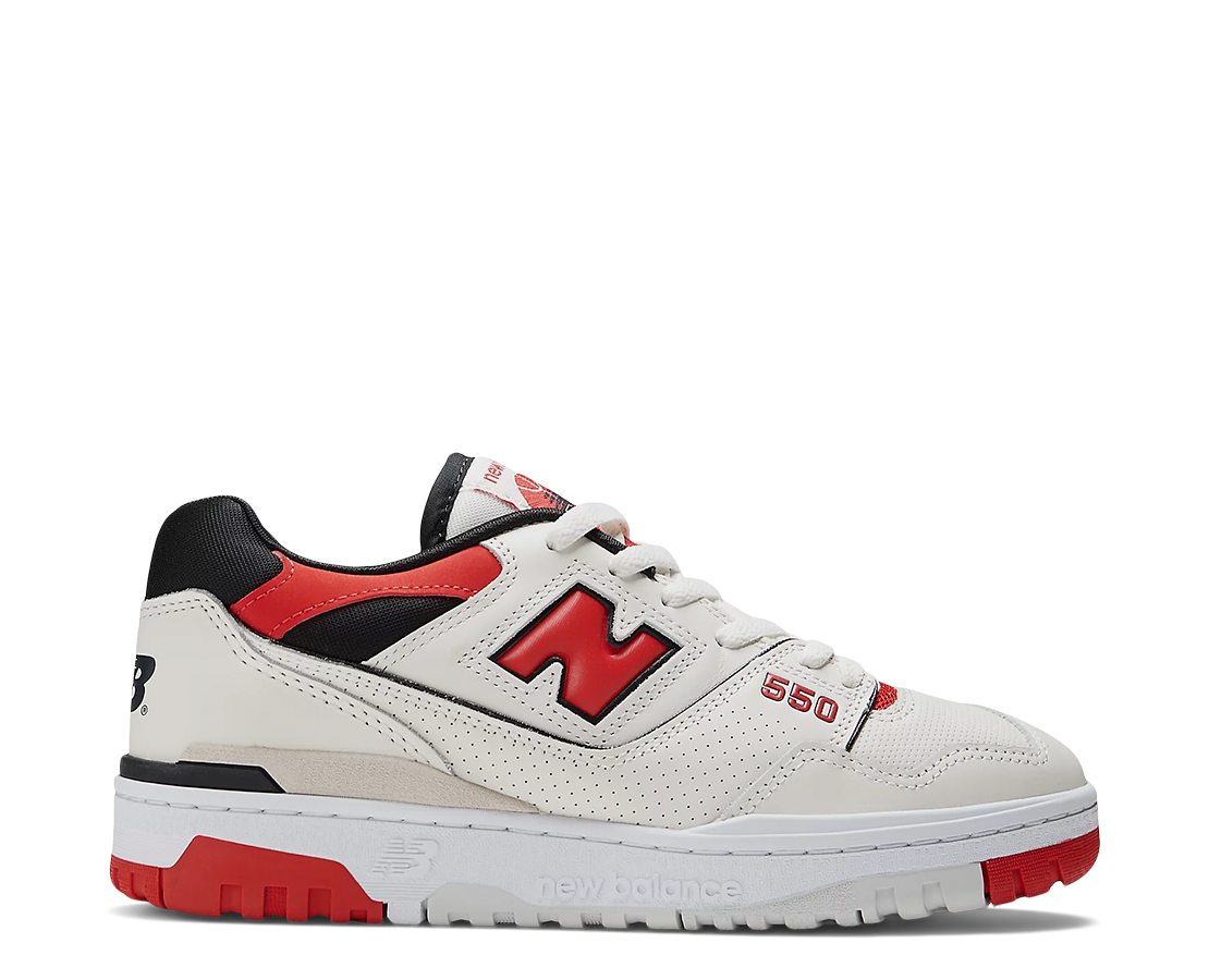 New Balance 550 Sea Salt True Red BJ/VM/PR - BB550VTB-1191