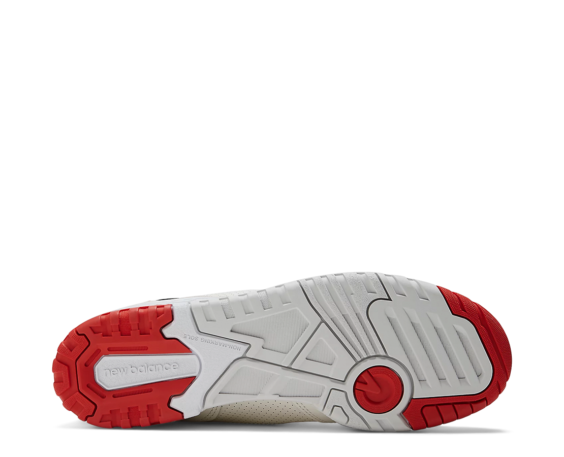 New Balance 550 Sea Salt True Red BJ/VM/PR - BB550VTB-1191