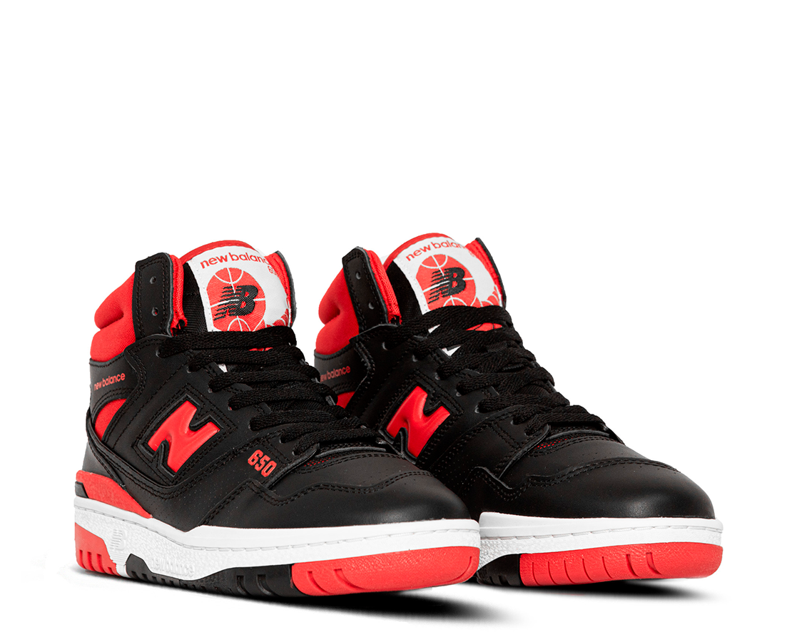 New Balance 650R Black Red PR/VM - BB650RBR-270