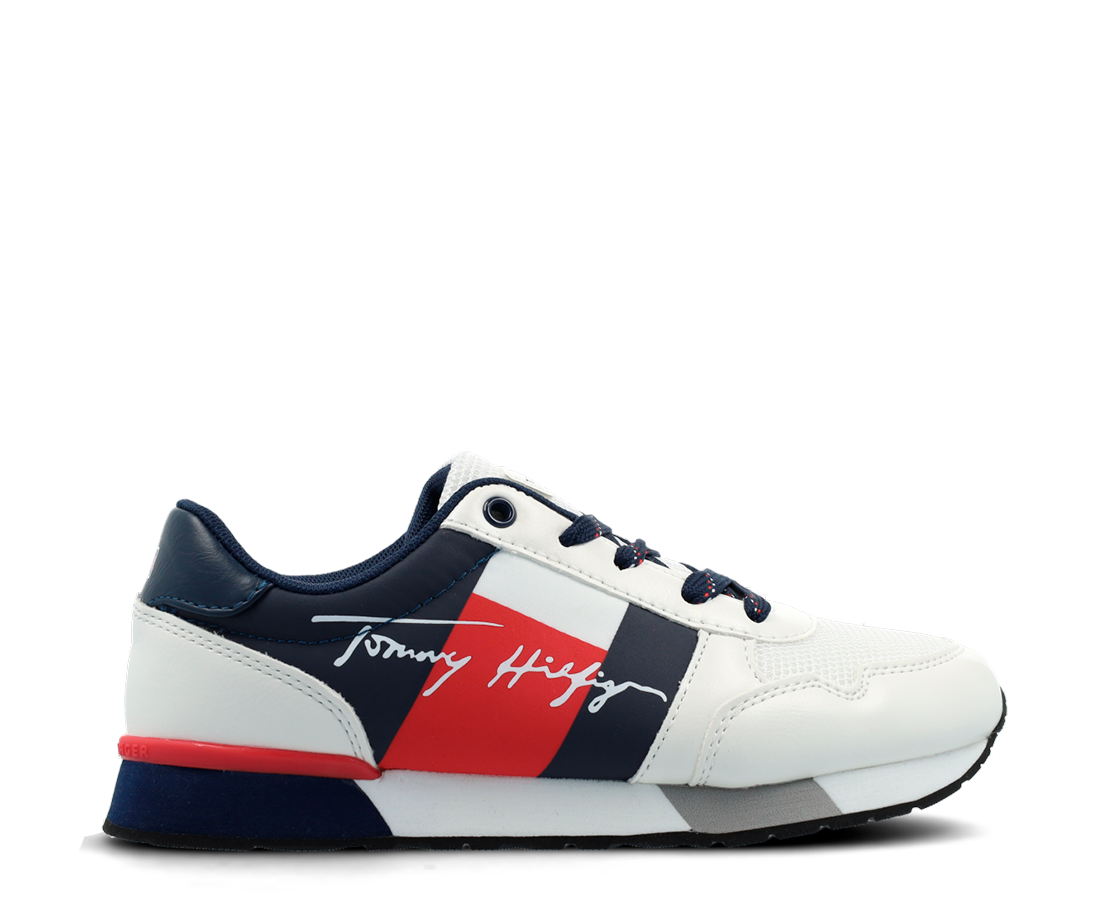 Tommy Hilfiger Low Cut Lace-Up BR/MAR - T3B4-32240-0208X336-115