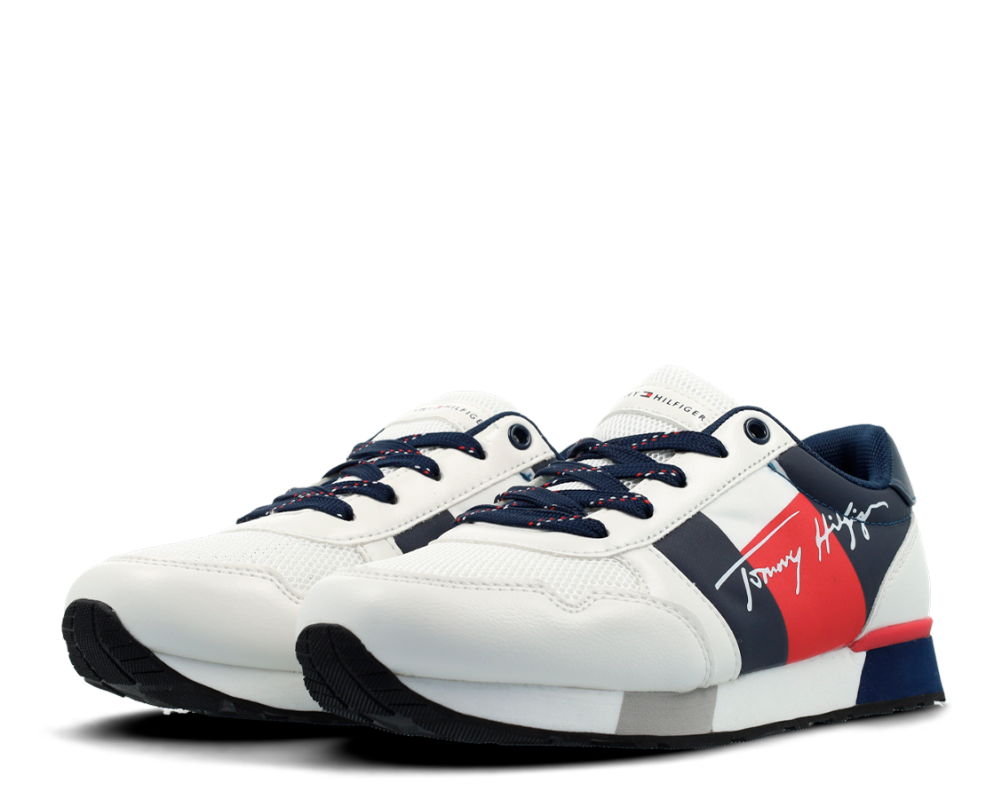 Tommy Hilfiger Low Cut Lace-Up BR/MAR - T3B4-32240-0208X336-115