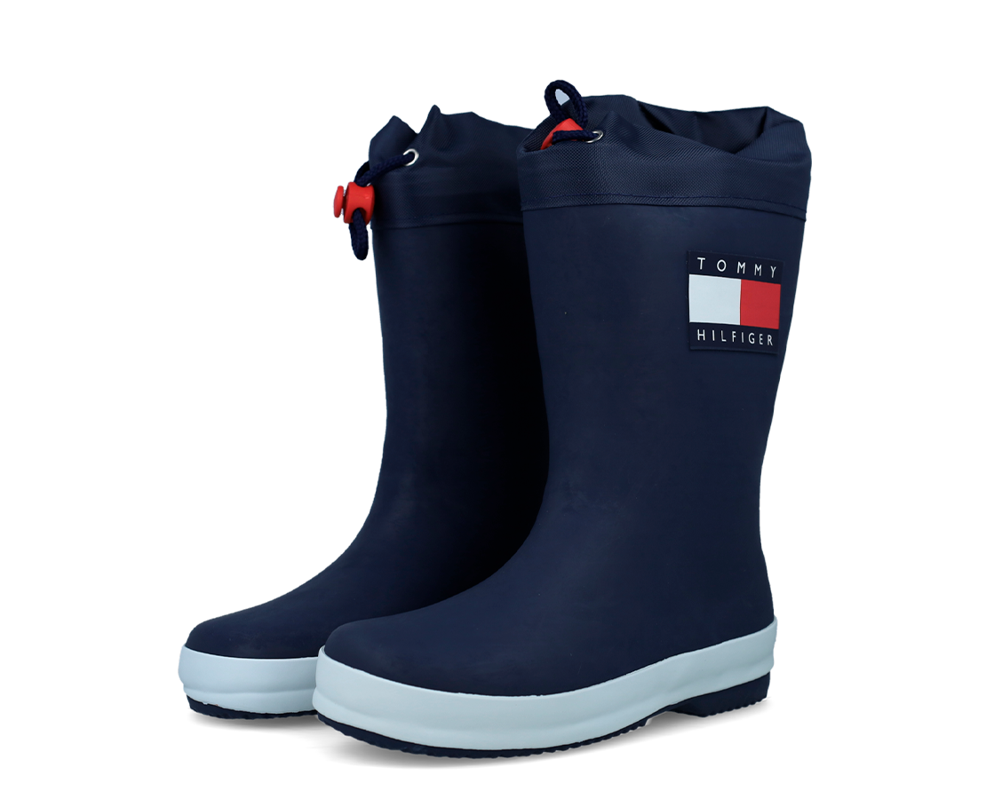 Tommy Hilfiger Rain Boot Military MAR - T3X6-30766-0047800--205