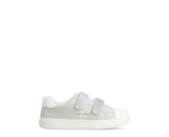 Calvin Klein Low Cut Velcro BR/PRATA - V1A9-80468-1459Y383-121