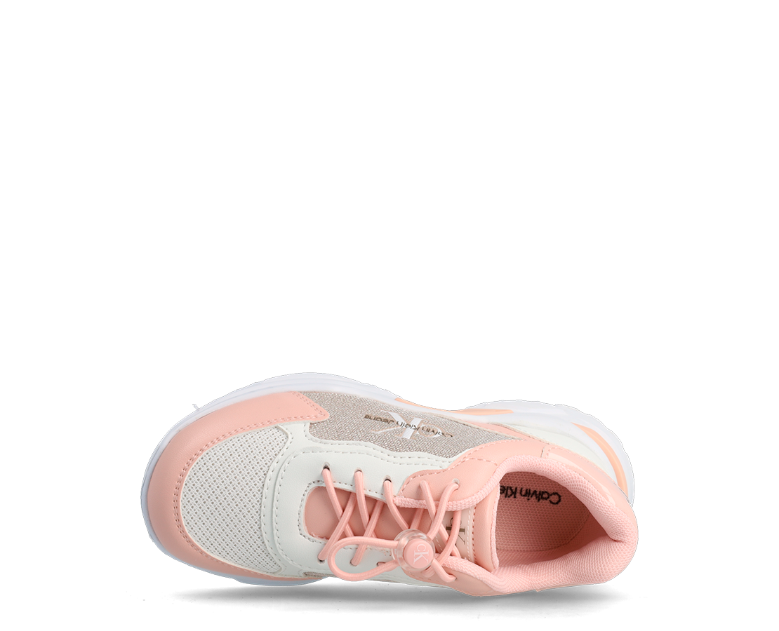 Calvin Klein Low Cut Lace-U ROSA/DOUR - V3A9-80489-0558X054-1033