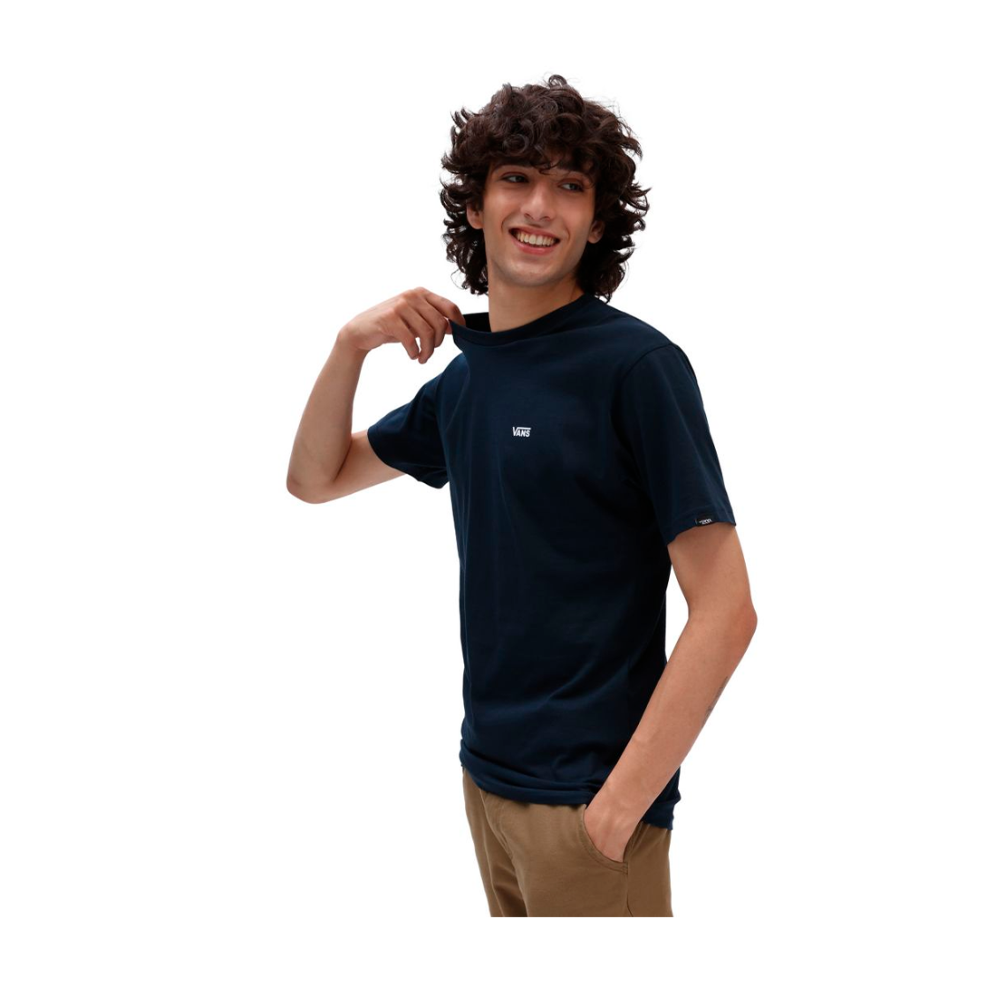 Vans Left Chest Logo T-Shirt MAR/BR - VN0A3CZENAV-213