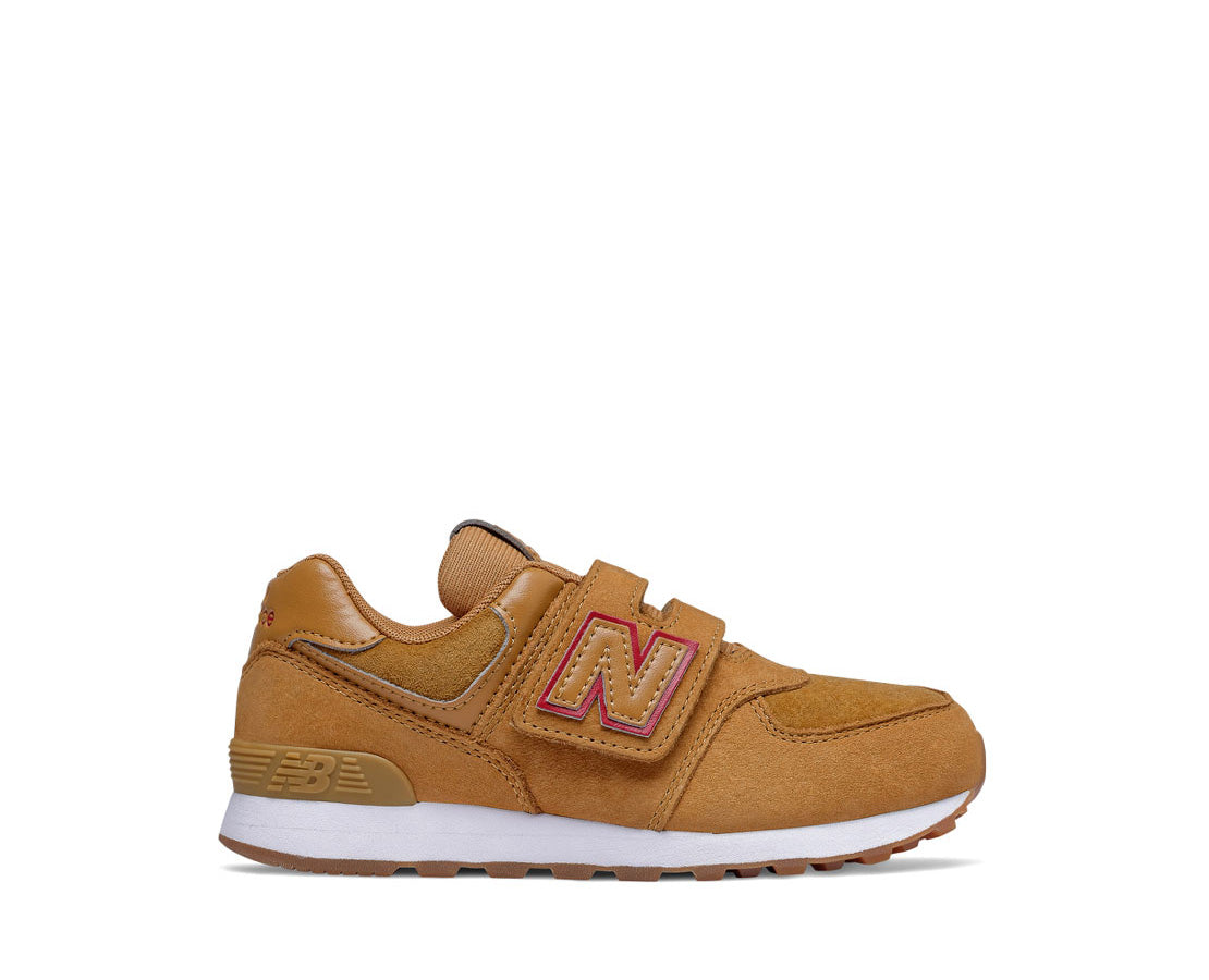 New Balance YV574 CAMEL/RS - YV574PBR-932